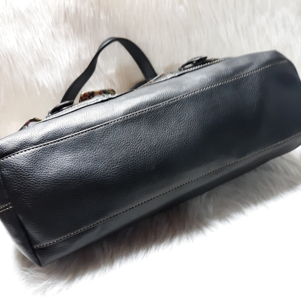 Nine West Faux Leather Satchel - Picture 5 of 7